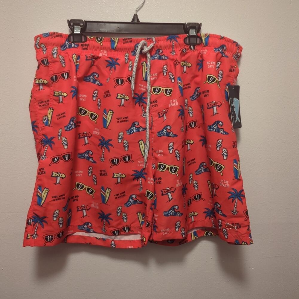 NWT Southern Lure Swim Trunks Size XXL